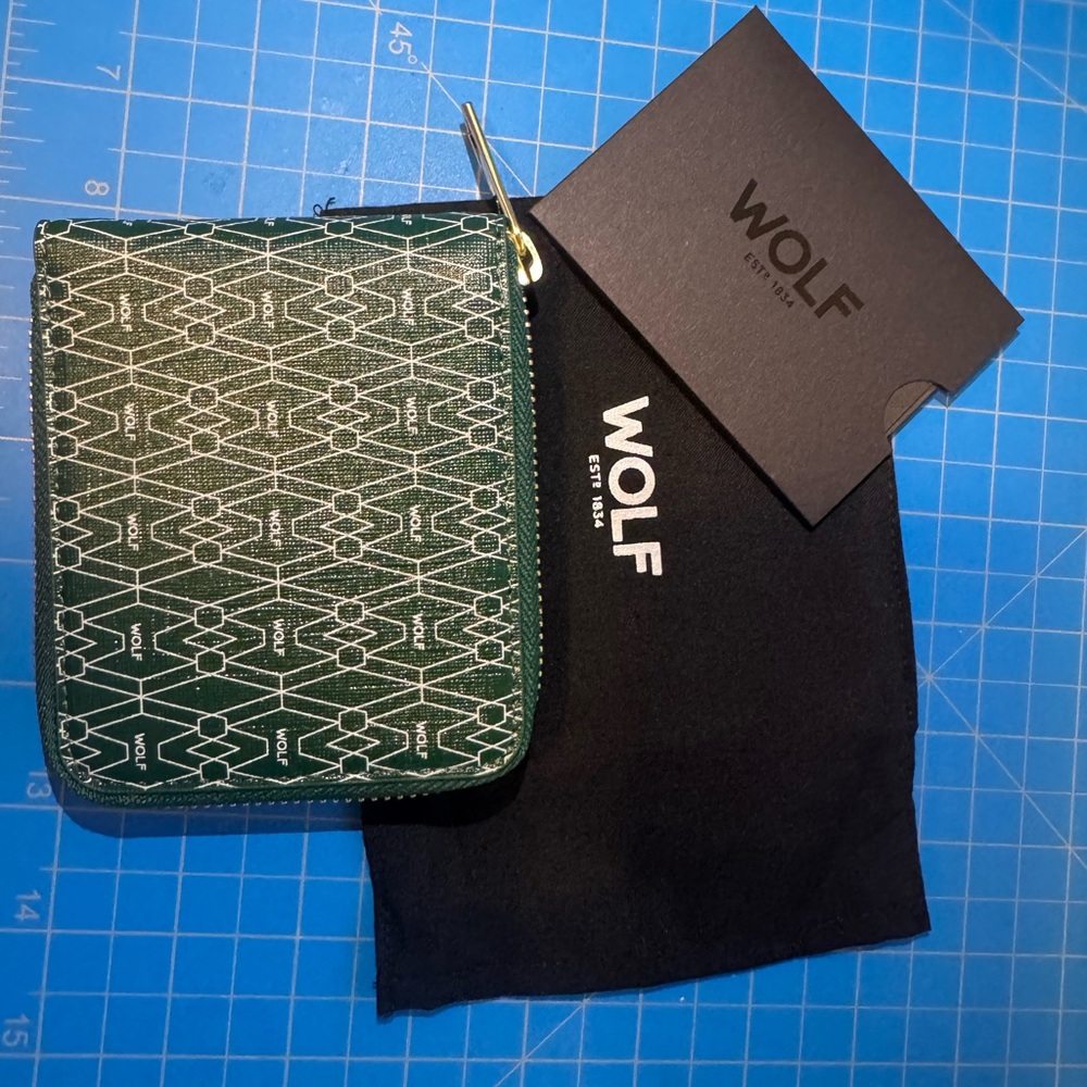 WOLF Signature Zip Wallet